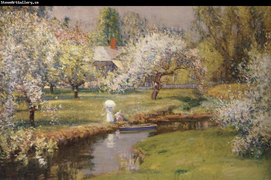 Wendel, Theodore Lady with Parasol,Ipswich